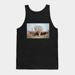 Bovine Animals Tank Top